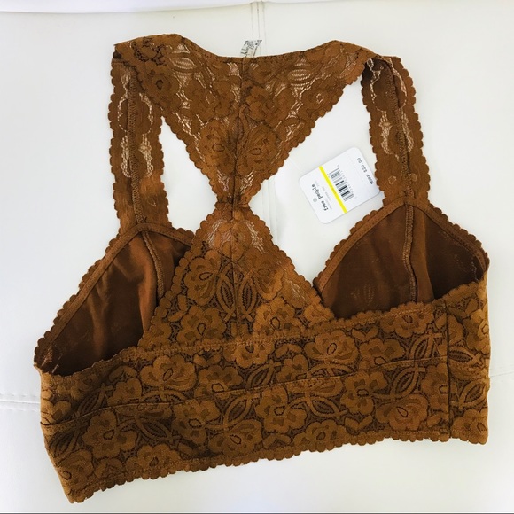 Free People Galloon Bralette in Copper Tan - Picture 5 of 6
